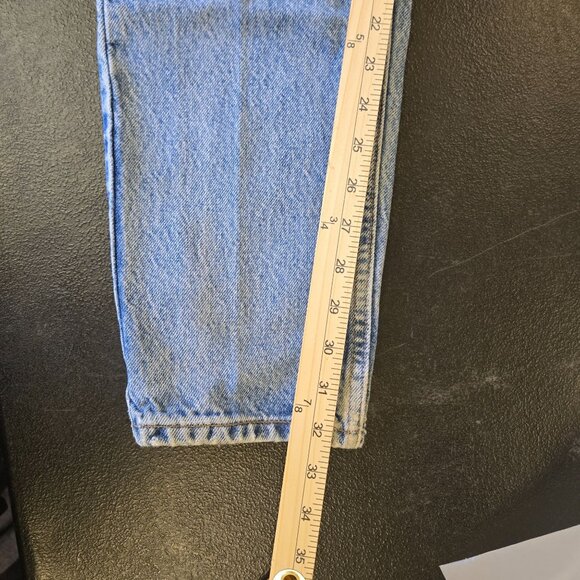 Vintage Levis 550 90's Orange Tab Relaxed Fit Tapered Leg Jeans W26 L32 - Picture 11 of 11